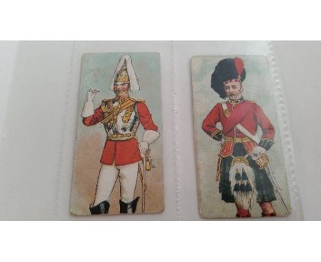 LAMBERT & BUTLER, Types of the British Army & Navy, 2nd Lifeguards and Blackwatch Royal Highlands Regiments, Viking backs, G,