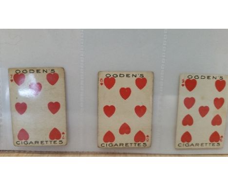 OGDENS, Miniature Playing Cards (Coolie), with (46) & without white border, G to VG, 95