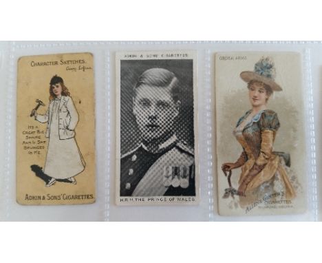 MIXED, odds, inc. Allen & Ginter, Smokers (1), Parasol Drill (4); Adkin, Wills Calendars (3), Players, Churchmans Men of the 