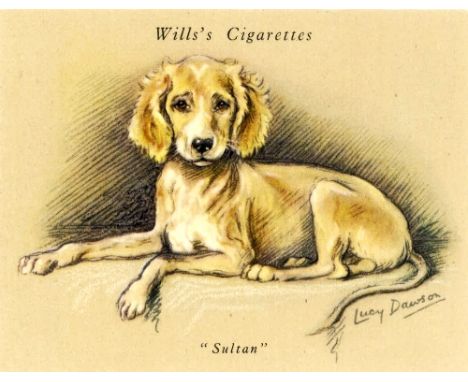 WILLS, Puppies, complete, large, extremely rare especially as a set, some light staining to a few backs, VG to EX, 40 (Illust