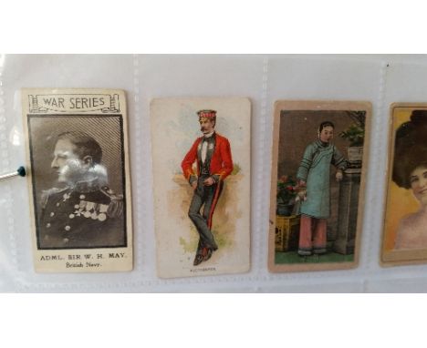 MIXED, odds, inc. War Portrait, B.A.T., Wills (overseas), A.T.C., Hoadley, McCormick & Co., Scerri, 3-D True-View Cartoons (1