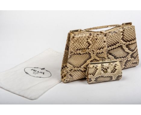 Christian  Dior, Vintage.   Clutch  30/40er Jahre Clutch mit Tragegriff und Geldbörse. 30 x 17 cm.