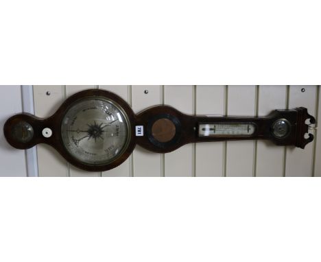 A banjo barometer, 97cm
