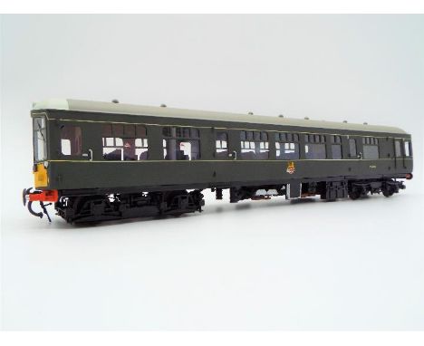 A kit built O gauge model diesel electric locomotive, BR green livery with yellow ends,  op no M79900, appears ex in associat