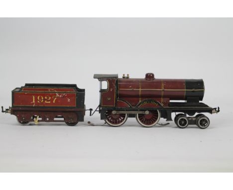 Bassett Lowke - An O gauge electric Duke Of York loco number 1927 for restoration, it has been over painted and it has some p