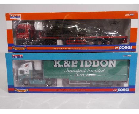 Corgi - Hauliers of Renown - 2 x limited edition boxed 1:50 scale trucks - Lot includes a #CC13422 'Beck and Pollitzer' truck