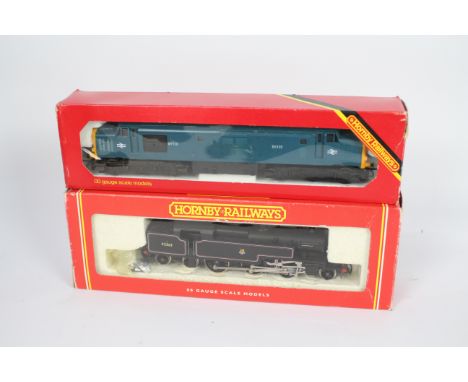 Hornby - 2 x boxed OO gauge locos, a BR Co-Co Diesel in blue livery operating number D6830 # R751 and a 2-6-4 Class 4P steam 