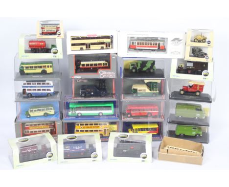 Corgi Original Omnibus, Oxford Diecast,Wiking, Others - 26 predominately boxed diecast and plastic model vehicles in various 