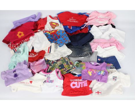 Build-a-Bear, Chad Valley - A selection of Build-a-Bear and Chad Valley clothing - Within the lot there are 14 x t-shirts, 14