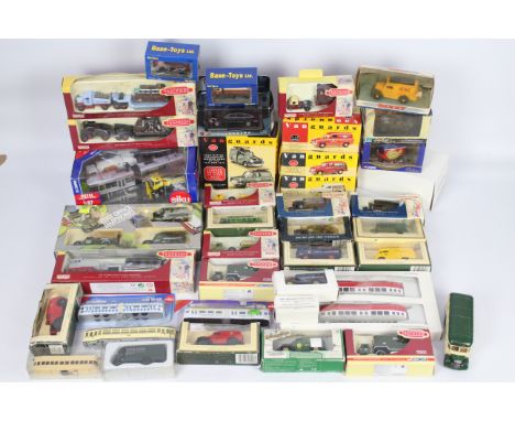 Corgi Trackside, Lledo, Siku, Vanguards, Matchbox, Others - A predominately boxed collection of approximately 30 diecast and 