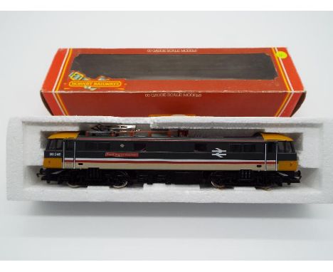 Hornby - an OO gauge class 86 diesel electric locomotive, op no 86246, 'Royal Anglian Regiment' BR livery, # R 800, appears v