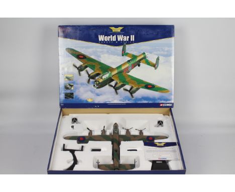 Corgi - A limited edition Avro Lancaster in 1:72 scale number 10 of only 2400 produced in 419 Squadron Royal Canadian Air For