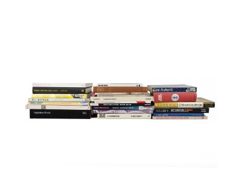 Quantity of 20th Century Furniture and Lighting Design reference books, Bauhaus and Art Deco to 1980s. (23)
