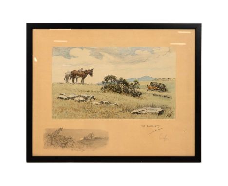 Charles Johnson Payne aka 'Snaffles' (1884-1967, British), after, a print signed in pencil with the 'blind bit' stamp: 'The I