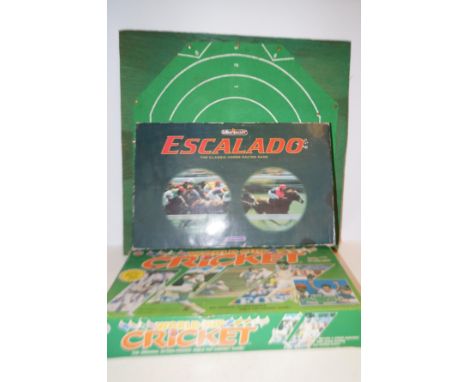 Chad Valley Escalado together with peter pan world cricket game &amp; board 