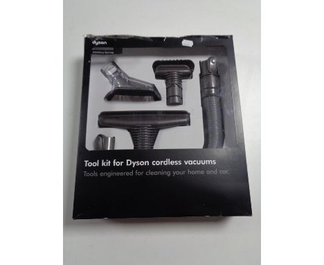 A boxed Dyson tool kit 