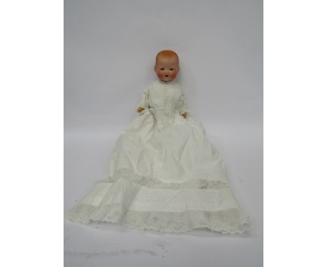 An Armand Marselle 351/2 1/2K dream baby bisque head doll on jointed composition body, approx 30m tall