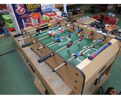 A table football game 