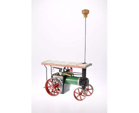 TWO MAMOD LIVE STEAM ENGINES, Steam Roller and Steam Tractor, the first with original box. (2)
