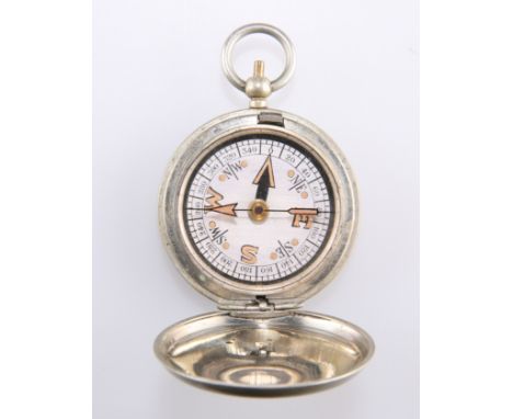 A WWI MARK VI DENNISON POCKET COMPASS, no. 81982.The absence of a Condition Report does not imply that a lot is without imper