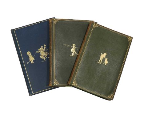 A.A.MILNE, EH Shepard (ill): 1- Winnie-The-Pooh Methuen, 1926, 1st. edn. Original full soft leather (deluxe 1st. edn) with gi
