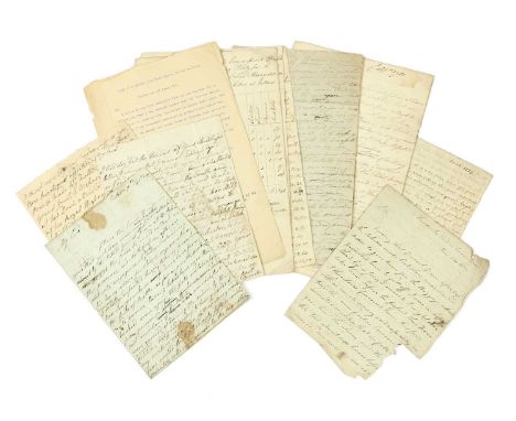 [AMERICAN REVOLUTION] Collection of Letters: CORNWALLIS, Charles, Lord: Two autograph letters Signed to: Lieutenant Colonel A