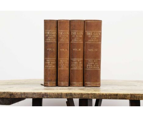 Ogilvie, G, William R , Millais, J G , Chapman , A: The Gun at home and Abroad: 4 volumes, All Limited editions, with the sam