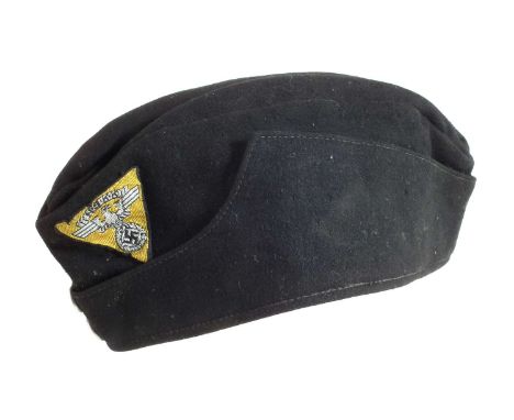 German Third Reich N.S.K.K. Cap, bearing RZM numbered patch to inside.