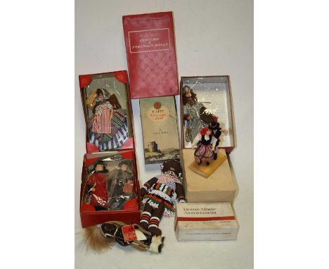 A collection of Peggy Nisbet Costume &amp; Portrait dolls