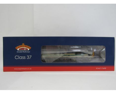A boxed Bachmann Branch-Line 00 gauge model railway 32-376A Class 37 diesel locomotive 37422 'Robert F. Fairlie' in BR Region