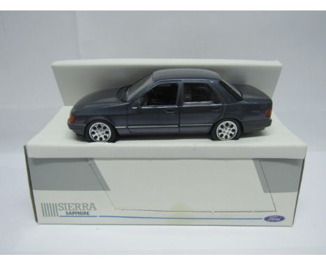 A Schabak 1:24 scale diecast Ford Sierra Sapphire in card window box 