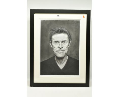 KHALID RASHID (BRITISH CONTEMPORARY) 'AVENGE', a signed limited edition print on paper, depicting a hyper realistic portrait 