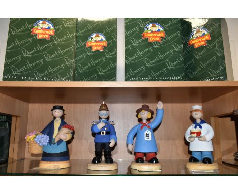 FOUR BOXED ROBERT HARROP LARGE AS LIFE LIMITED EDITION CAMBERWICK GREEN CHARACTER FIGURES, comprising 'Windy Miller' CGL01, 2