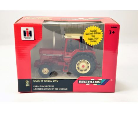 Britains 1/32 Diecast Farm Model comprising International 1056XL 2WD Tractor. Limited Edition is NM to M in Box.