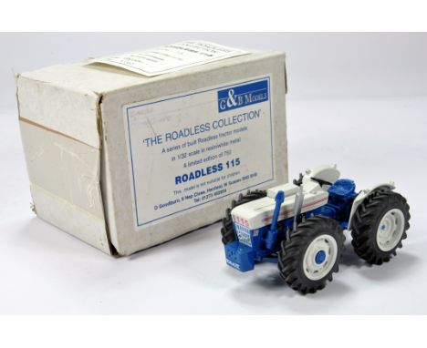 G&amp;B - Dennis Goodburn 1/32 Hand Built Limited Edition Model of the Roadless 115 Tractor. Some light attention needed othe