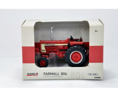 Ertl 1/32 Farm Diecast model comprising Farmall 806 Tractor. NM to M in Box.