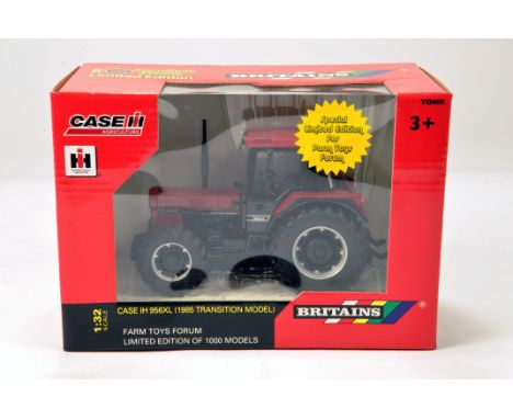 Britains 1/32 Diecast Farm Model comprising Case International 956XL Transition Model Tractor. Limited Edition is NM to M in 