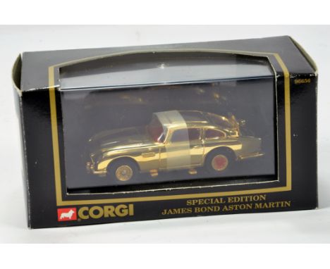 Corgi No. 96656 Gold Plated Special Edition Aston Martin DB5. NM to M in Box.