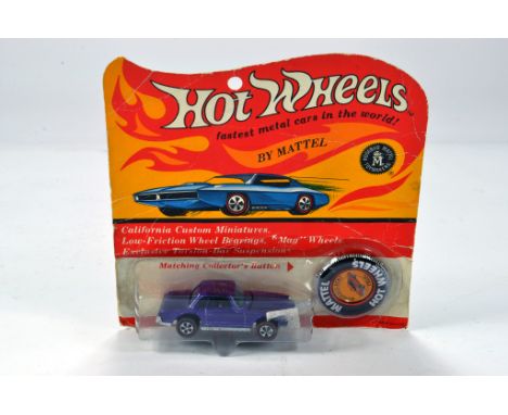Hot Wheels Mattel Redline issue of the Mercedes 280SL in Metallic Purple. Contained in Blister Pack with Badge. Superb exampl