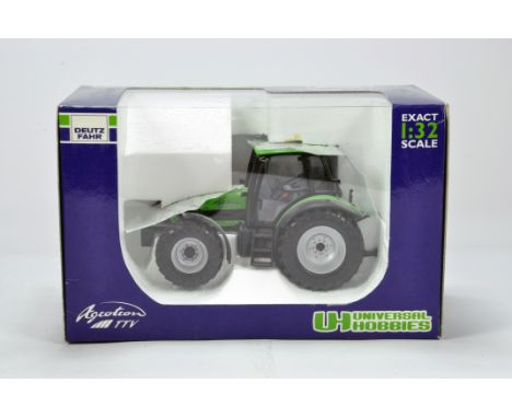 Universal Hobbies 1/32 Farm Diecast model comprising Deutz Agrotron Tractor. NM in Box.