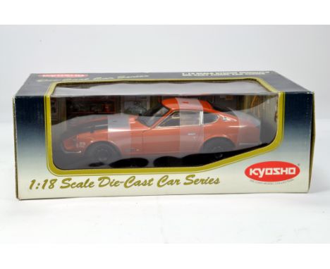 Kyosho 1/18 Diecast Nissan Fairlady Z432-R (Orange) No. 08213P. NM to M in Box.