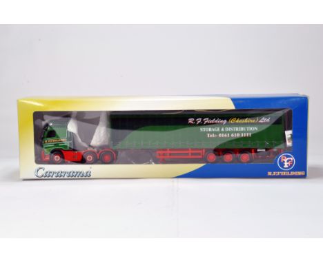 Cararama 1/50 Commercial Diecast Truck Issue comprising R F Fielding. NM to M in Box.