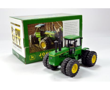 Ertl 1/32 Farm Diecast model comprising John Deere 8630 Tractor for Plow City Show 2007. E in Box.