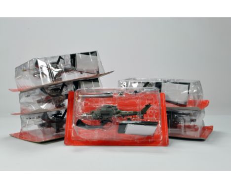 Ex Shop assortment of 1/72 scale diecast Military Helicopters. M in Boxes. (6)