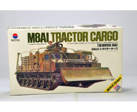 Scalecraft Models 1/35 Plastic kit comprising M8A1 Cargo Tractor. Vendor informs kit is complete. 
