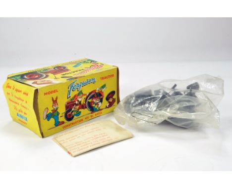 Airfix Plastic Model Kit of the Ferguson Tractor. This original issue is complete and unmade, with instructions. Parts finish