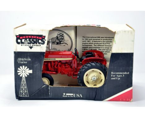 Scale Models 1/16 Farm Diecast model comprising International 606 Tractor. NM to M in Box.