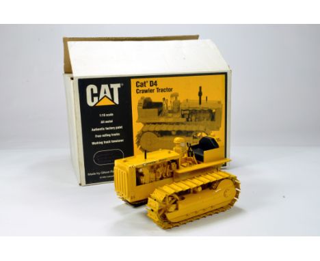 CCM by Gilson Riecke 1/16 model comprising CAT D4 Crawler Tractor. Hand Built Specialist Piece. Requires attention to near si