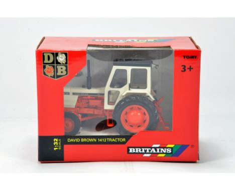 Britains 1/32 Farm Diecast model comprising David Brown 1412 Tractor. NM to M in Box.
