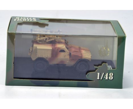 Master Fighter Resin Built 1/48 military model comprising Panhard VBL Light Recon Vehicle. Wondeful model is NM to M in Box.